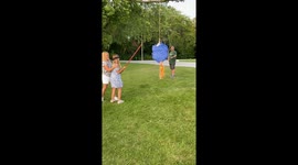 Pinata Party Turns Painful
