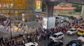 Thai protesters march amid frustration over sham election
