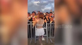 Korean star DJ Soda complains about fans groping her breasts at concert in Japan