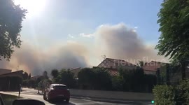 France: Wildfire Erupts In Saint-André, Pyrénées-Orientales Prompting Evacuations