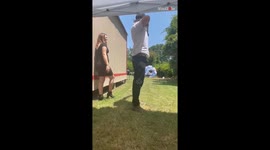 Couple finds out the gender of upcoming baby with bow and arrow *Heartfelt Gender Reveal*