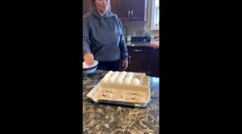 Grandma Retaliates Against Egg Cracking Prank
