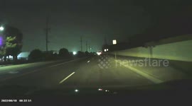 Pickup Truck Tries To Sideswipe