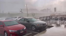 US: Storms With Strong Wind, Heavy Rain Sweep Through South Alabama