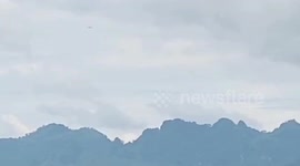 Myanmar troops hit resistance forces with air strikes along Thai border