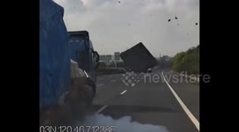 Driver miraculously escapes death after 50kg steel plate hits his skull