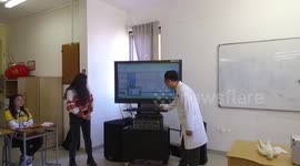 Chinese medical team imparts TCM knowledge to Namibian university students