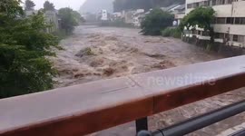 Japan: Typhoon-Related Heavy Rain Causes Flooding In Central Region 5
