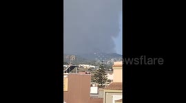 Spain: Forest Fire Erupts In Tenerife, Canary Islands 3