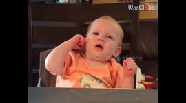 HILARIOUSLY natural acting skills of a 17-month-old girl are must-see!