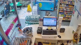 Wild monkey swipes daily treats from store in China