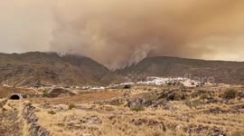 Spain: Forest Fire Erupts In Tenerife, Canary Islands 6