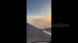 Spain: Smoke From Tenerife Wildfire Captured From Airplane