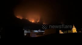 Spain: Forest Fire Erupts In Tenerife, Canary Islands 9