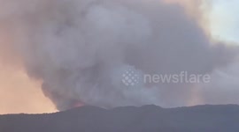 'Out of control' wildfires see holiday homes evacuated in Tenerife