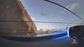 State Trooper Injured After Out-Of-Control Vehicle Crashes Into His Vehicle During A Traffic Stop In Hartford, CT, USA