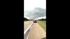 Tornado On The Highway