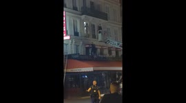 Woman rescued by firefighters after attempting to jump out of hotel window next to Gare du Nord