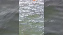 The ship sank in the waters of the Malacca Strait, 11 crew members survived, 3 missing