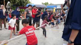 Unique Celebration of the 78th Independence Day of the Republic of Indonesia