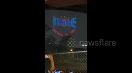Hip-Hop 50th Anniversary Drone Show in New York, NY, USA