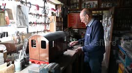 Grandad spends 30 years building working miniature railway in his back garden