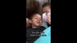These 5yr old twin boys are being raised with so much love, empathy, and compassion.