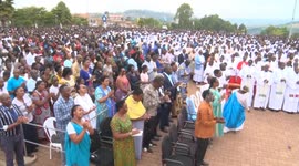 Gathering of Faith: Thousands Converge in Kibeho to Honor the Apparitions of Mary