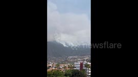 Spain: Tenerife Wildfire Burns Out Of Control 6