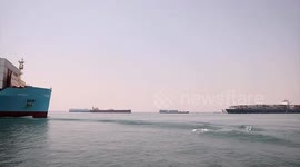 Egypt's Suez Canal announces success of fueling 1st ship with green energy