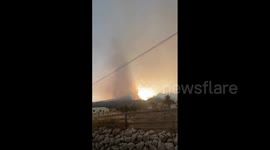 Spain: Wildfires Continue To Spread In Tenerife, Canary Islands