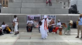 Sankofa Day Slavery Remembrance in Trafalgar Square