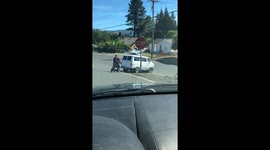 What Could Go Wrong, Pulling A Motorcycle With A Van