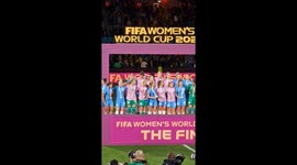 England players celebrate their 2nd position in the FIFA Women's World Cup
