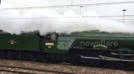 The Flying Scotsman's inaugural journey
