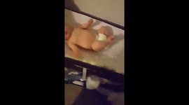 Baby dances to reggaeton