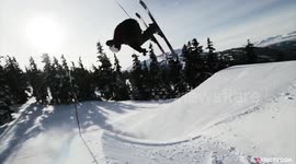 Perfect Alaskan Ski Action