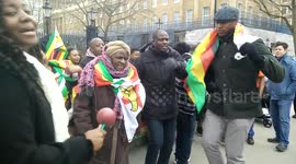 London protest : Kick out farm thief Dr Nyatsuro