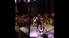 Masked wrestling mayhem! PRO WRESTLING.
