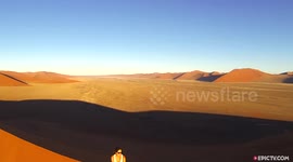 Simply Stunning Namibian Safari Drone Flight