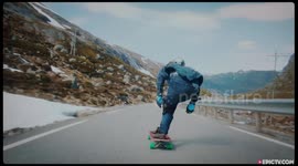Drone Follows Longboarders Though Stunning Norway