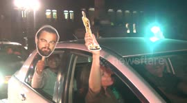 Mexican city celebrates Leonardo DiCaprio's Oscar with street party