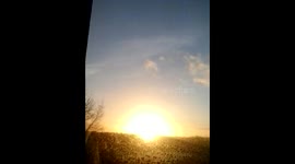 Super SunShine  set over the hills great view