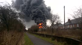 Stafford Fire on Drummond Road, Astonfields Ind Est