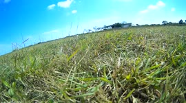 Storm racing drone aftermath 300ft fall