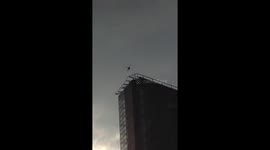 Helicopter searches the Car park in Essex crime in area