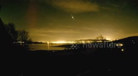 Awesome Northern Lights footage over Ireland