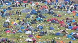 Before and after massive 4-day clear-up operation complete at Boardmasters festival