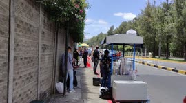 Voting Center in Guatemala City, Guatemala
