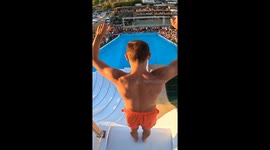 Waterslide Somersaults
